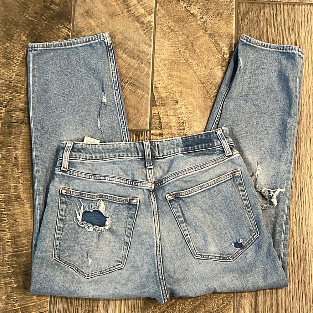 Vintage Abercrombie & Finch ankle straight jeans